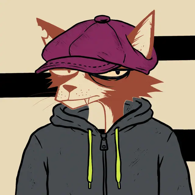 Broker #0615, a screenprinted alley cat.