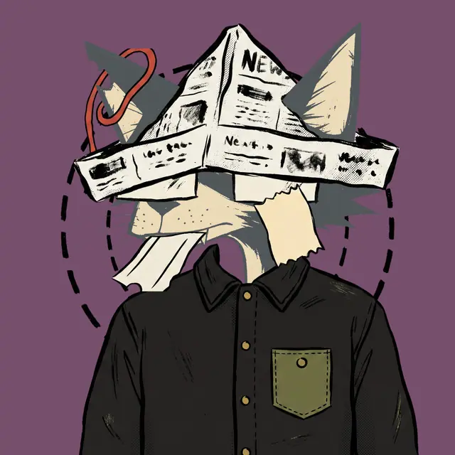 Broker #0623, a screenprinted alley cat.
