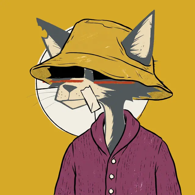Broker #0624, a screenprinted alley cat.