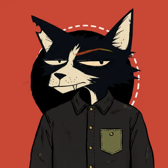 Broker #0628, a screenprinted alley cat.
