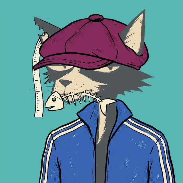 Broker #0651, a screenprinted alley cat.