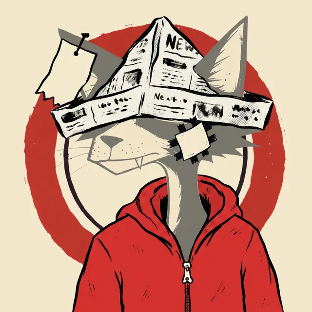 Broker #0659, a screenprinted alley cat.