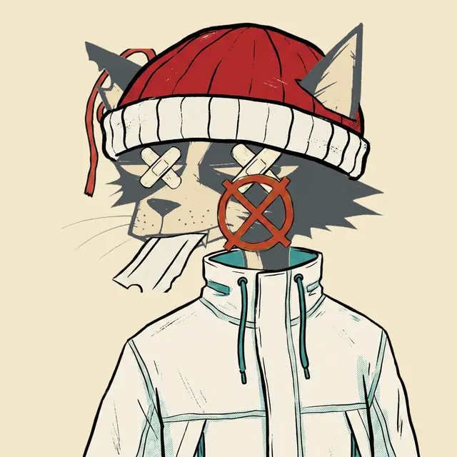Broker #0662, a screenprinted alley cat.