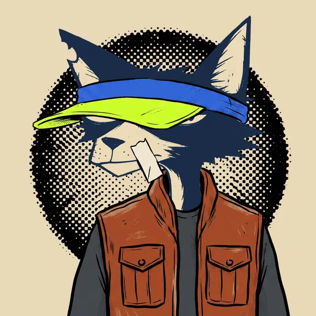 Broker #0671, a screenprinted alley cat.