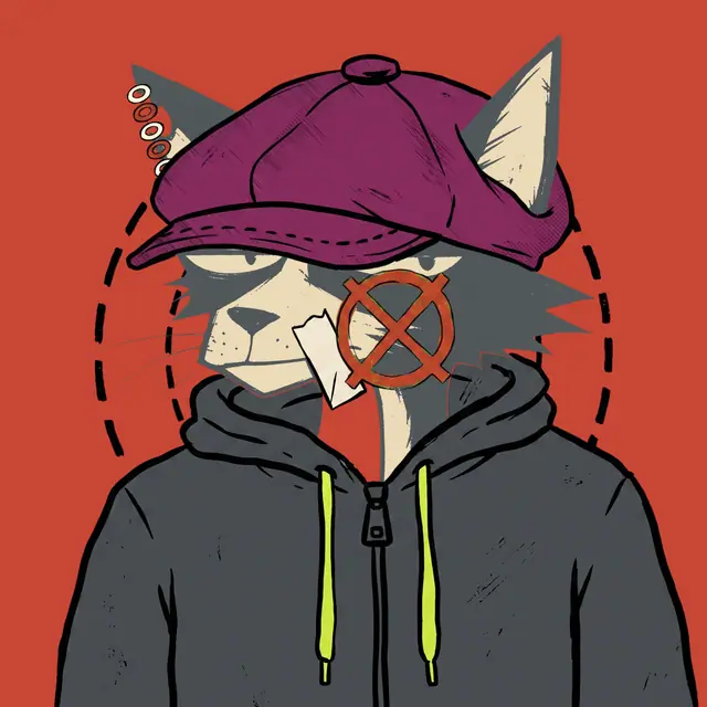 Broker #0673, a screenprinted alley cat.