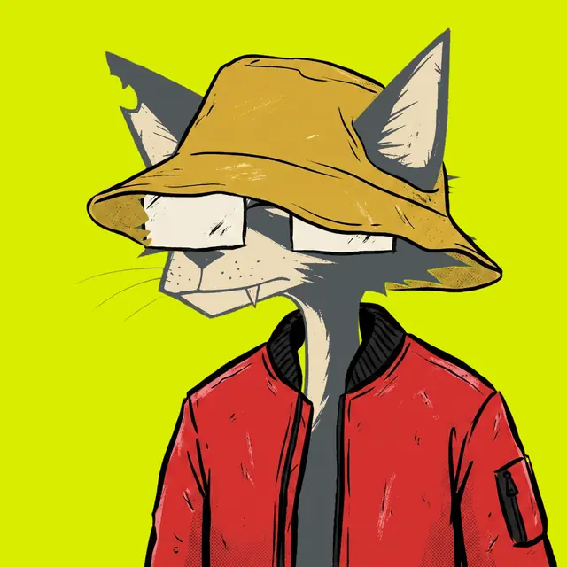 Broker #0694, a screenprinted alley cat.