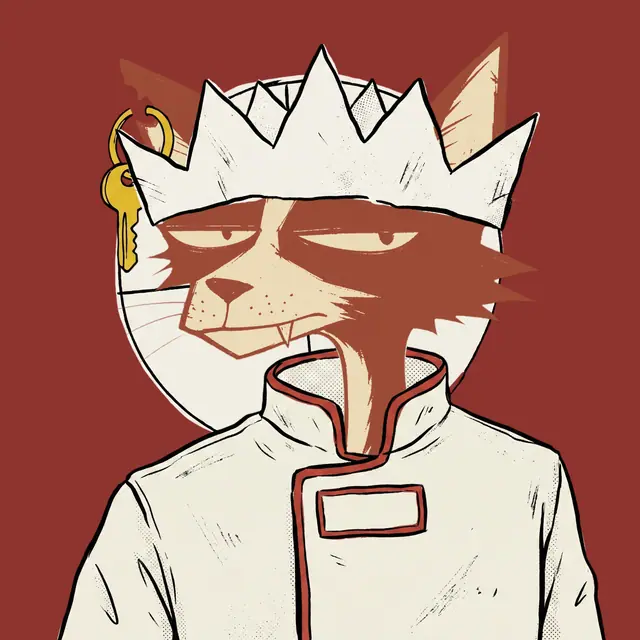 Broker #0705, a screenprinted alley cat.