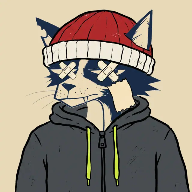 Broker #0709, a screenprinted alley cat.