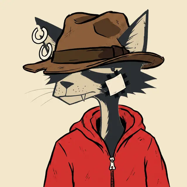 Broker #0718, a screenprinted alley cat.