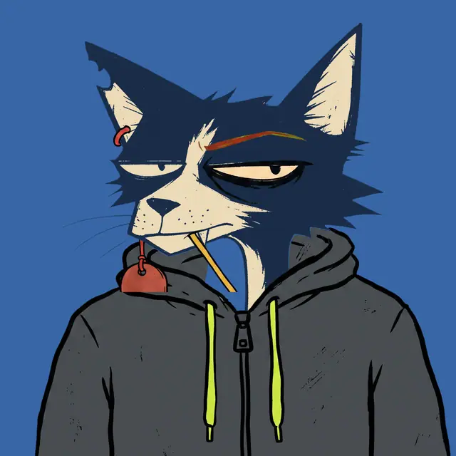 Broker #0729, a screenprinted alley cat.
