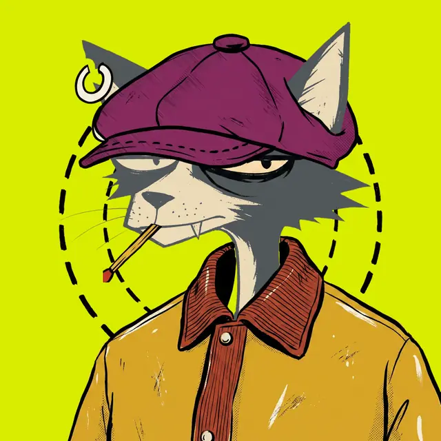 Broker #0730, a screenprinted alley cat.
