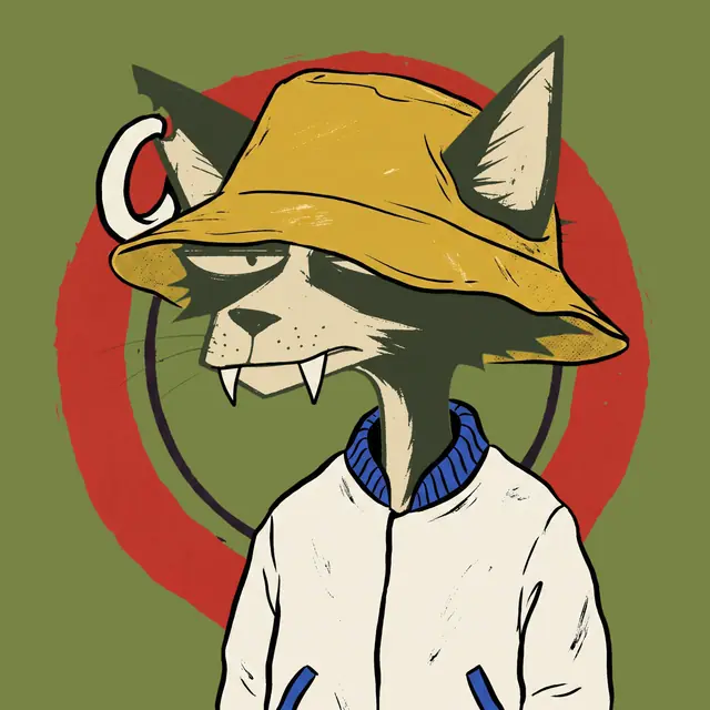 Broker #0765, a screenprinted alley cat.