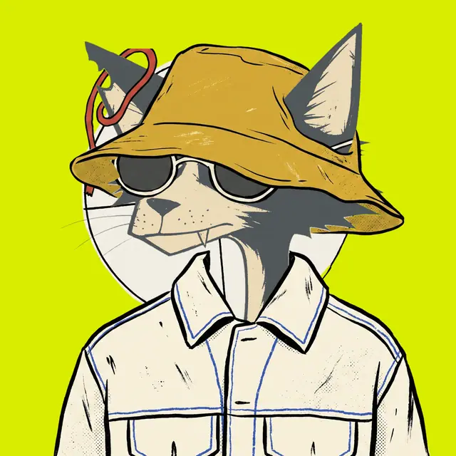 Broker #0766, a screenprinted alley cat.