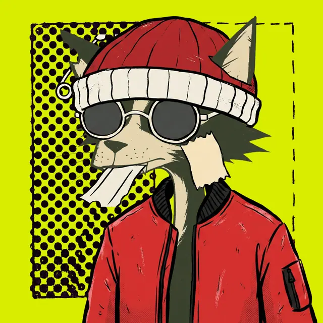 Broker #0774, a screenprinted alley cat.