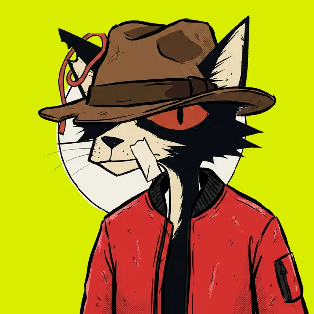 Broker #0781, a screenprinted alley cat.