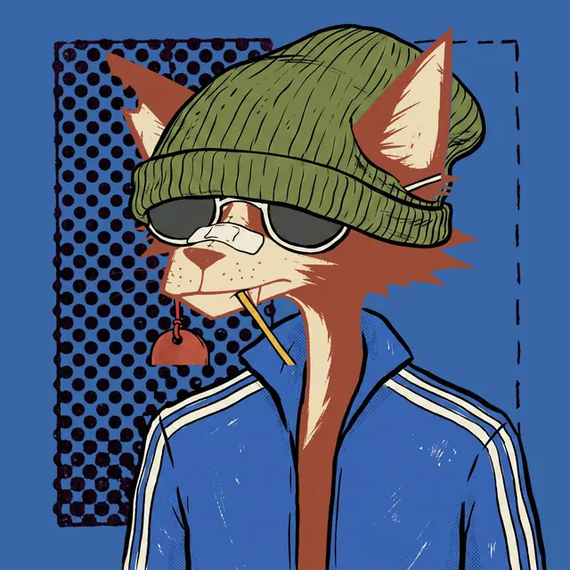 Broker #0787, a screenprinted alley cat.