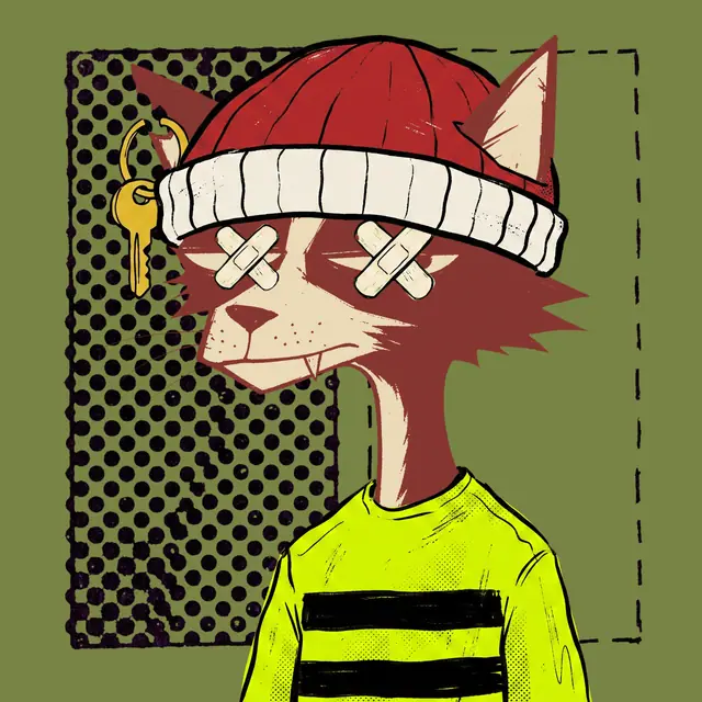 Broker #0788, a screenprinted alley cat.