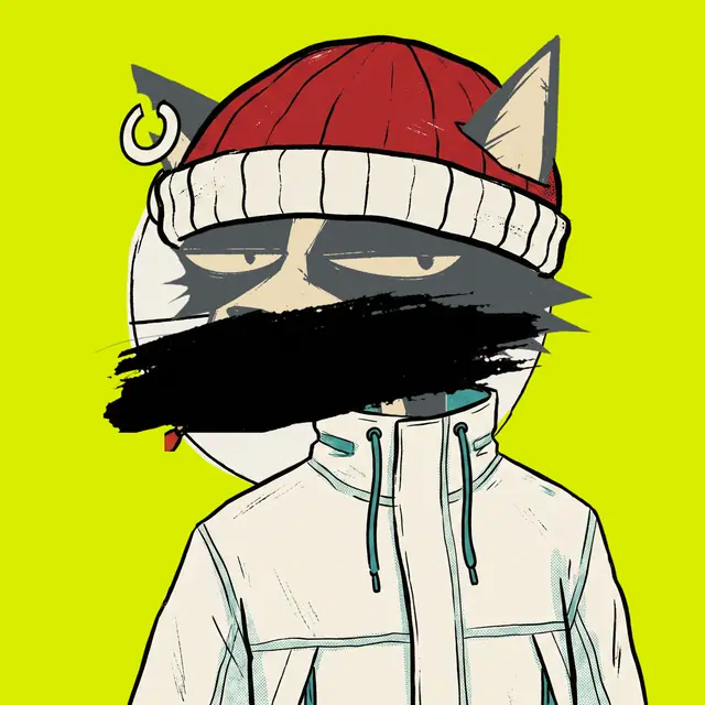 Broker #0791, a screenprinted alley cat.