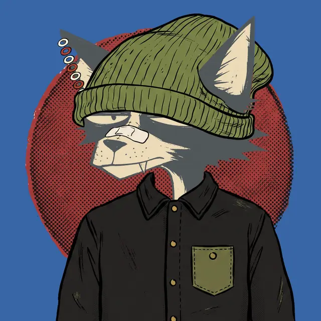 Broker #0792, a screenprinted alley cat.