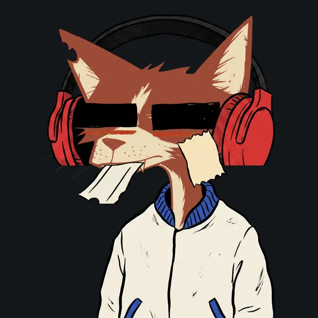 Broker #0801, a screenprinted alley cat.