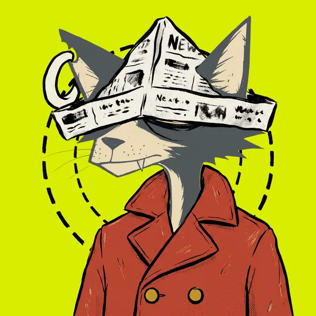 Broker #0083, a screenprinted alley cat.