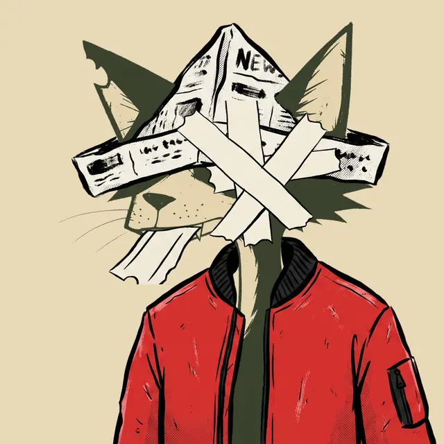 Broker #0852, a screenprinted alley cat.