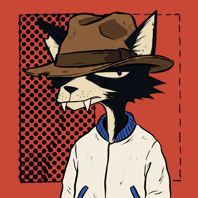 Broker #0864, a screenprinted alley cat.