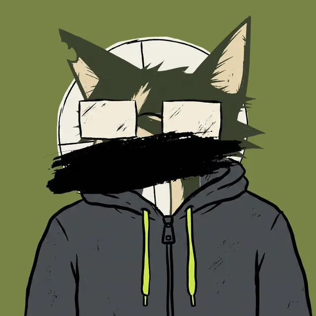 Broker #0917, a screenprinted alley cat.