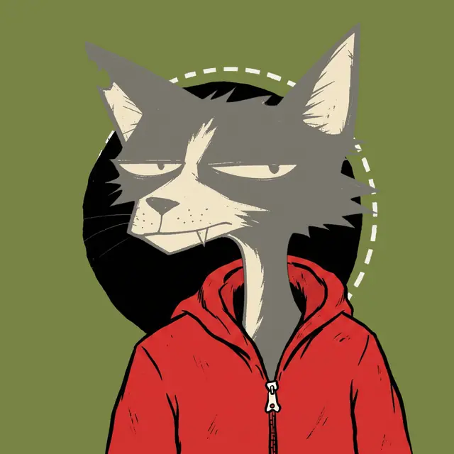 Broker #0922, a screenprinted alley cat.