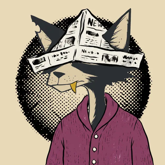 Broker #0095, a screenprinted alley cat.