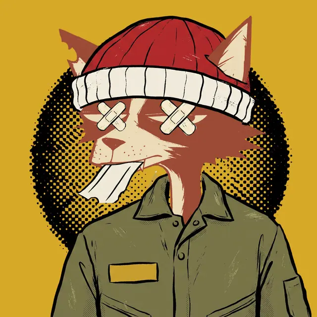 Broker #0953, a screenprinted alley cat.