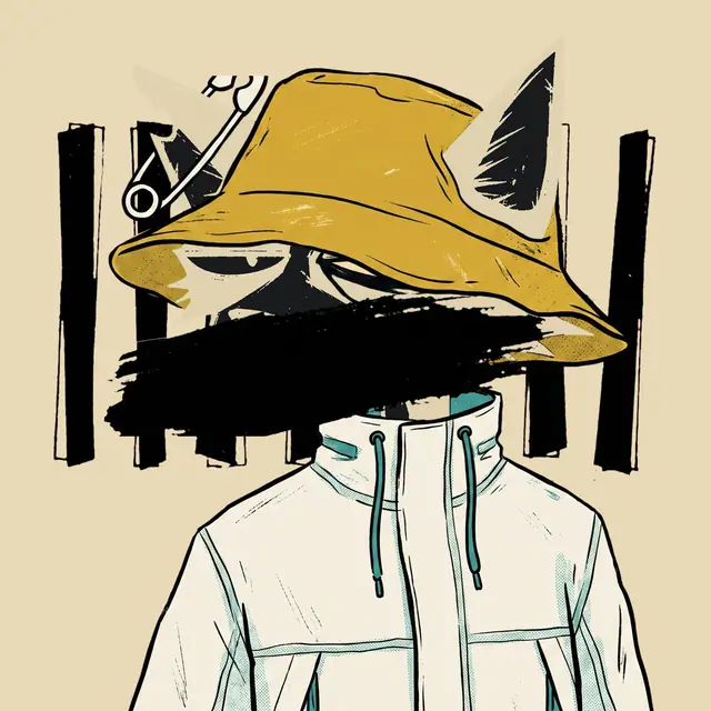 Broker #0981, a screenprinted alley cat.