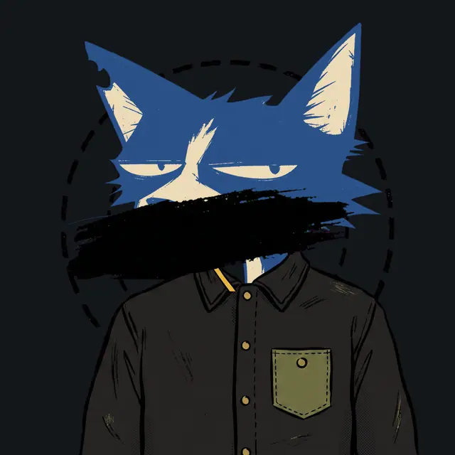 Broker #0983, a screenprinted alley cat.